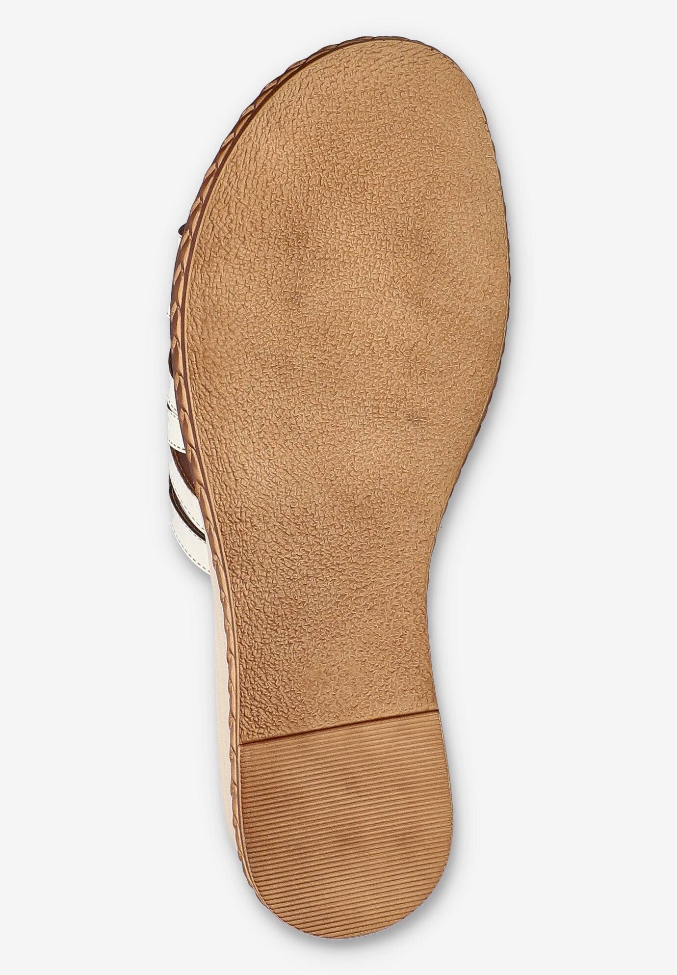 Edda Wedge Sandal, WHITE, alternate image number 5