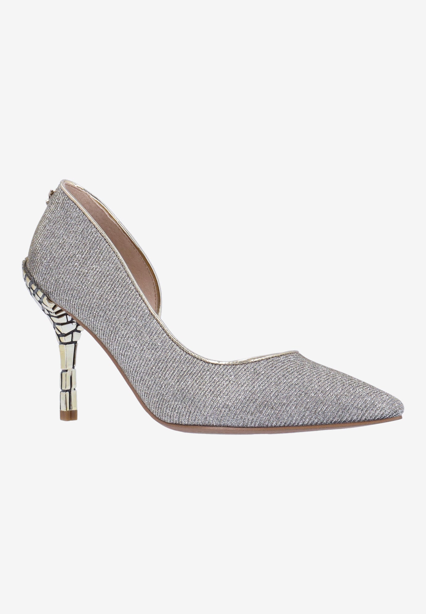 Jeanine Pointy Toe Pump, PEWTER, hi-res image number 0