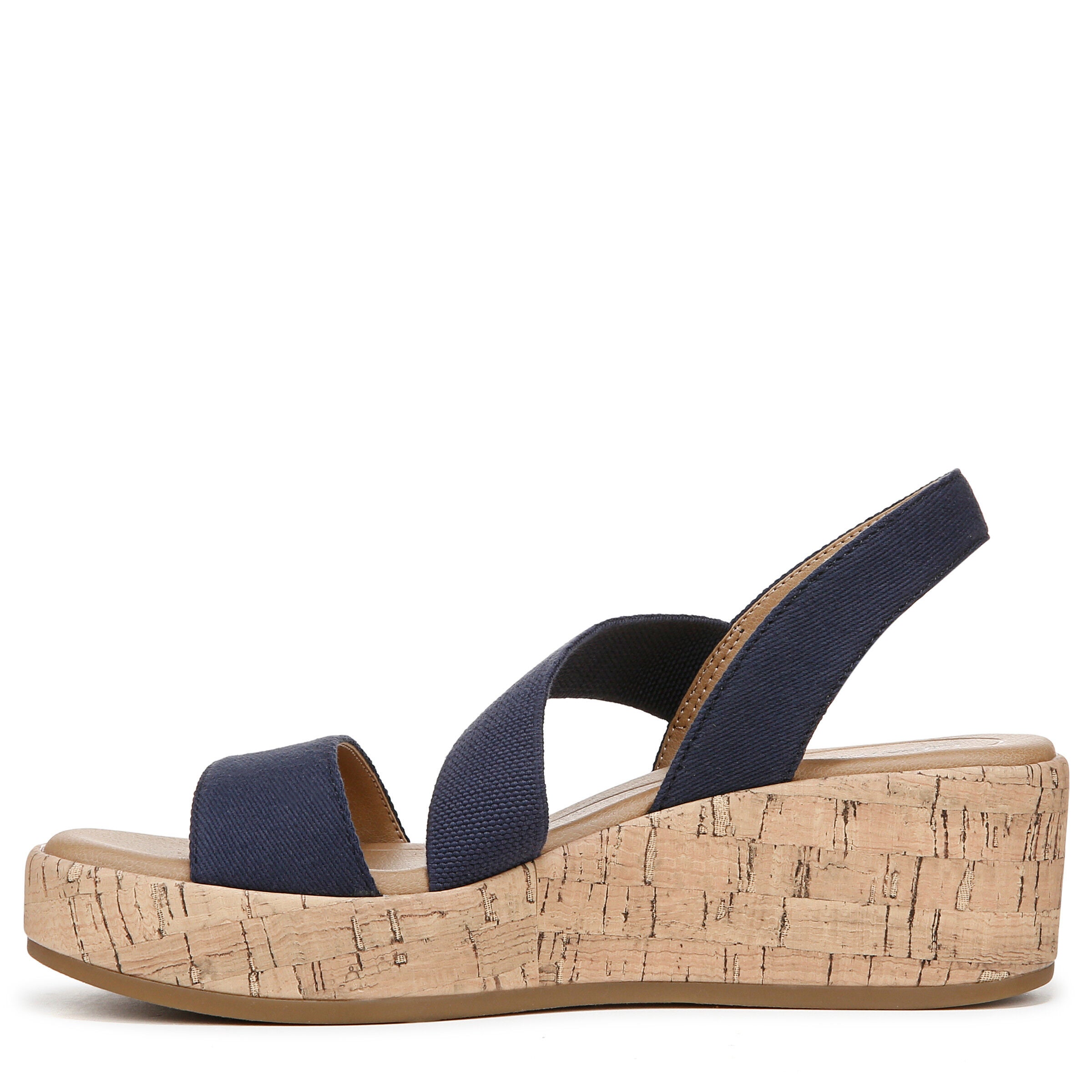 Odette Sandal, LUX NAVY, alternate image number 5