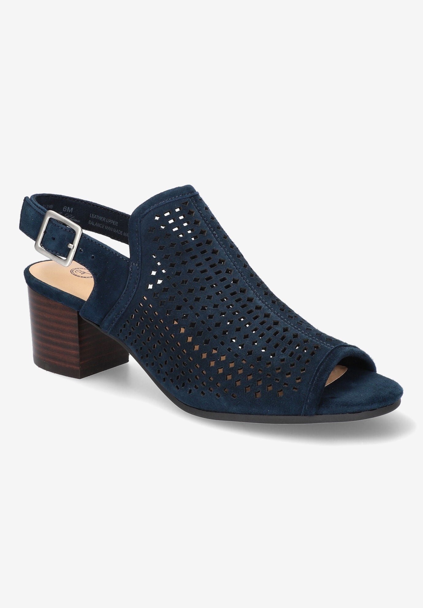 Emmalyn Sandals, NAVY SUEDE LEATHER, hi-res image number 0