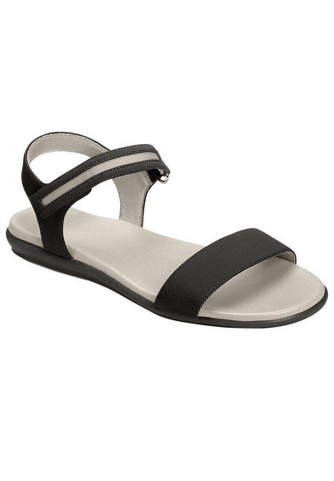 Night Watch Sandal by Aerosoles®, BLACK COMBO, hi-res image number null