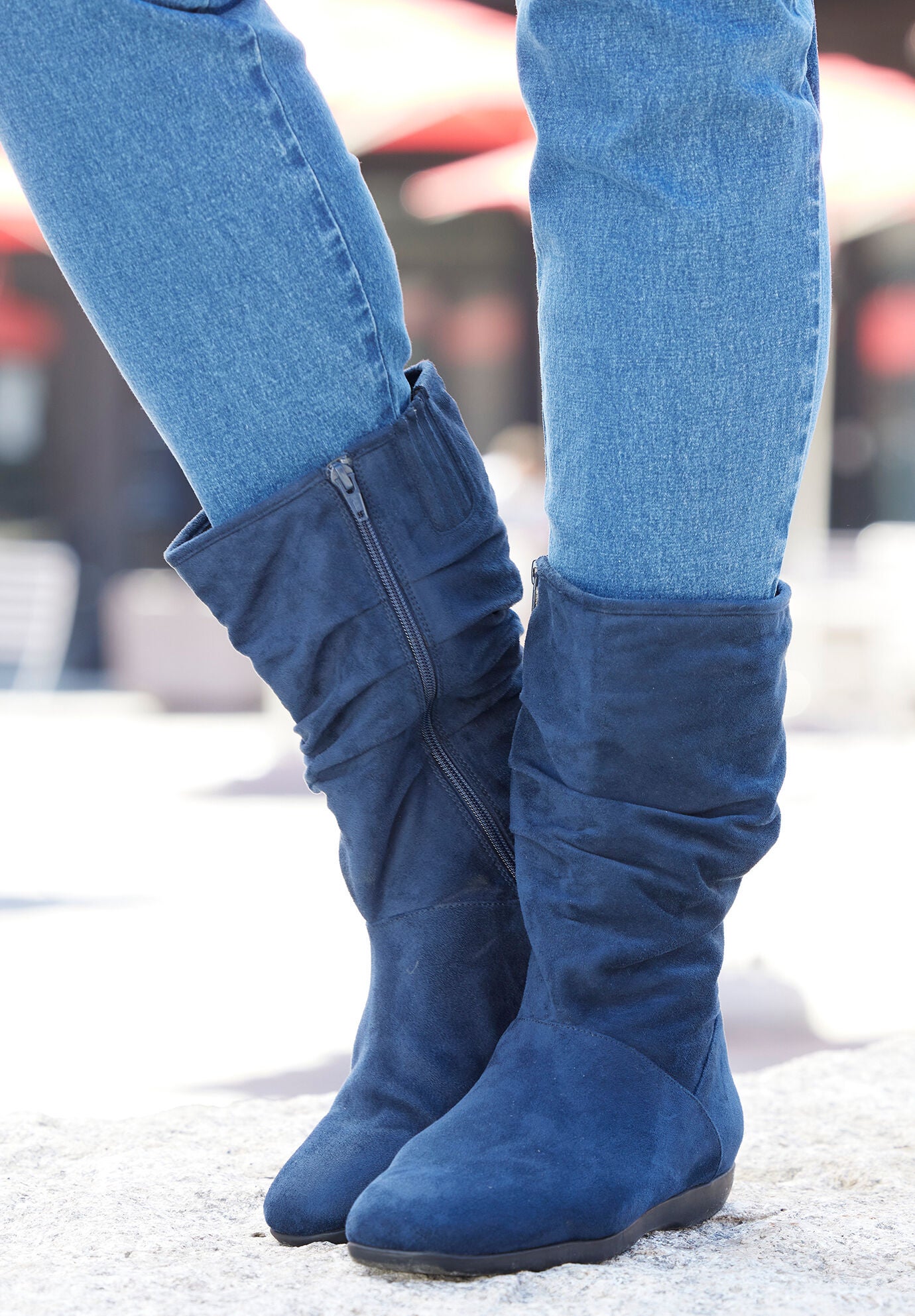 Wide Calf Mid Calf Boots The Aneela Black Woman Within