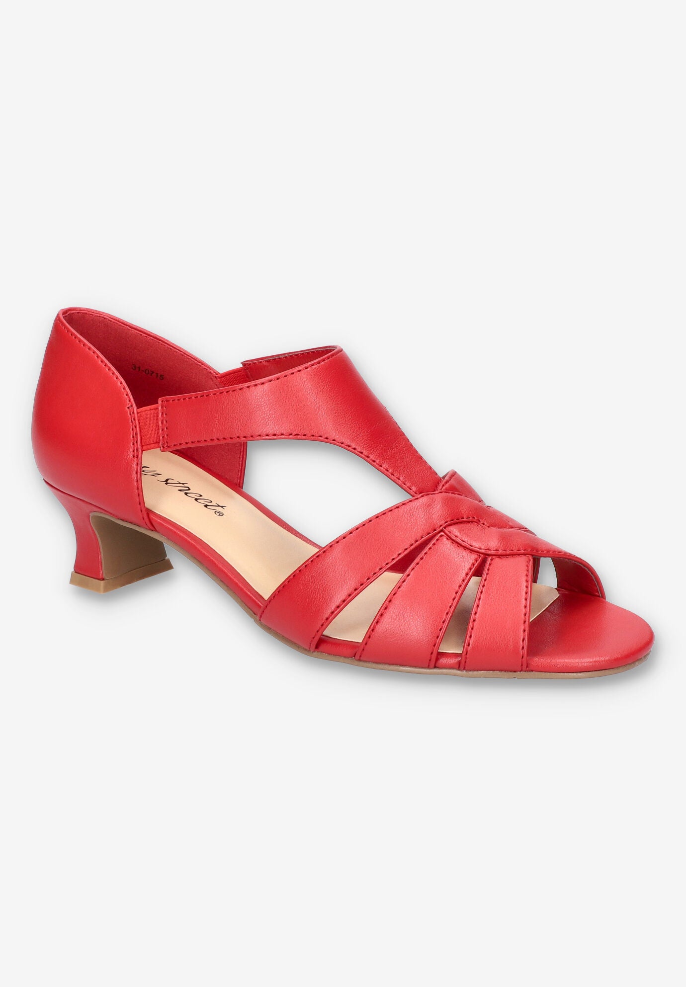 Essie Sandal, RED, hi-res image number 0