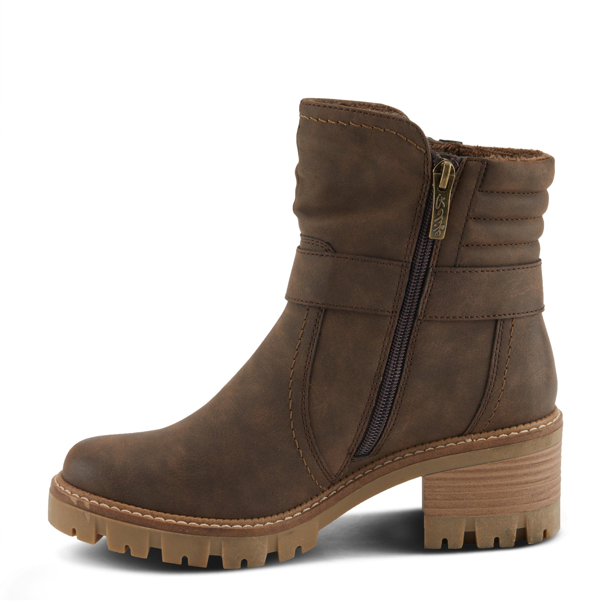 Smokies Booties, DARK BROWN, alternate image number 2