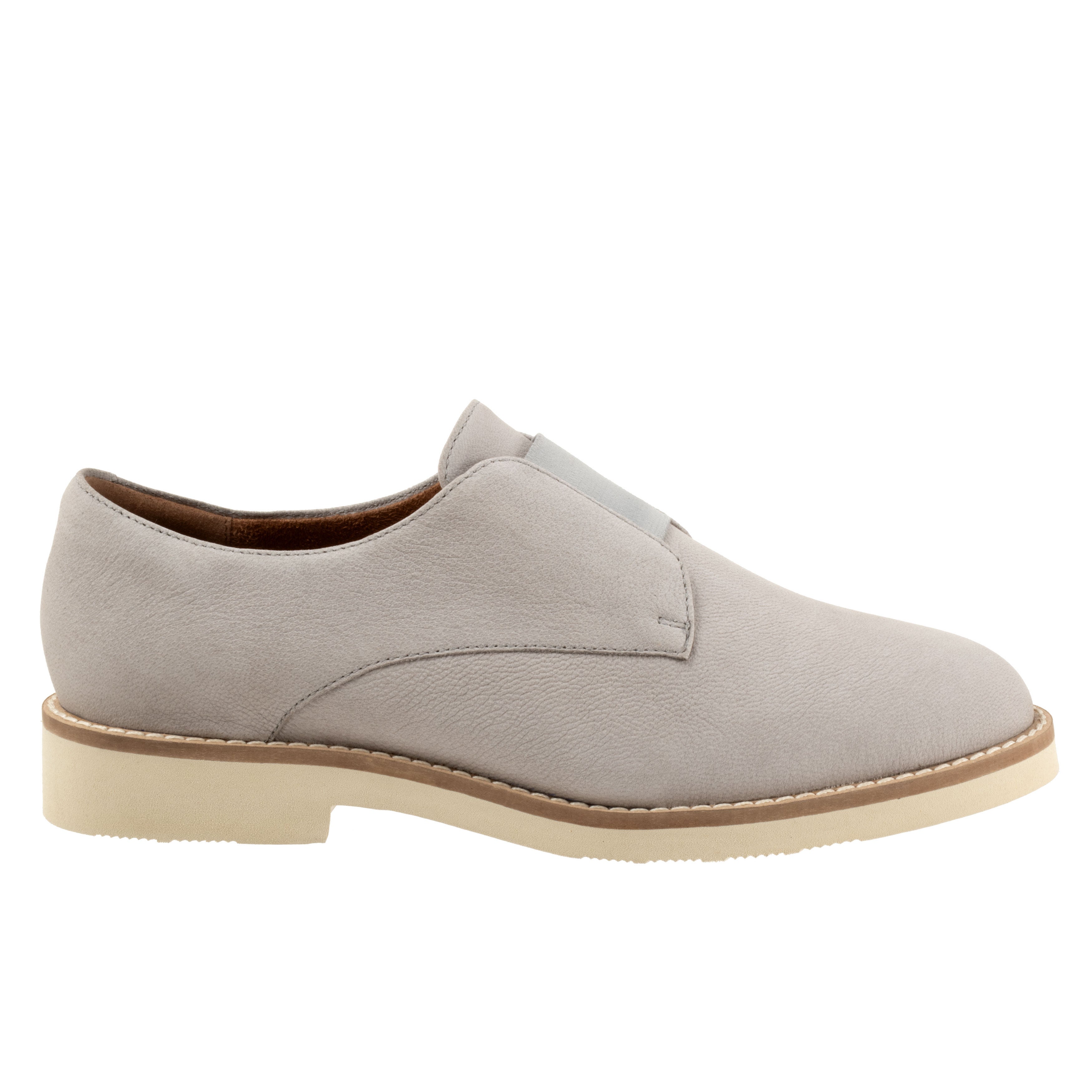 Wexford Flat, MID GREY NUBUCK, alternate image number 2