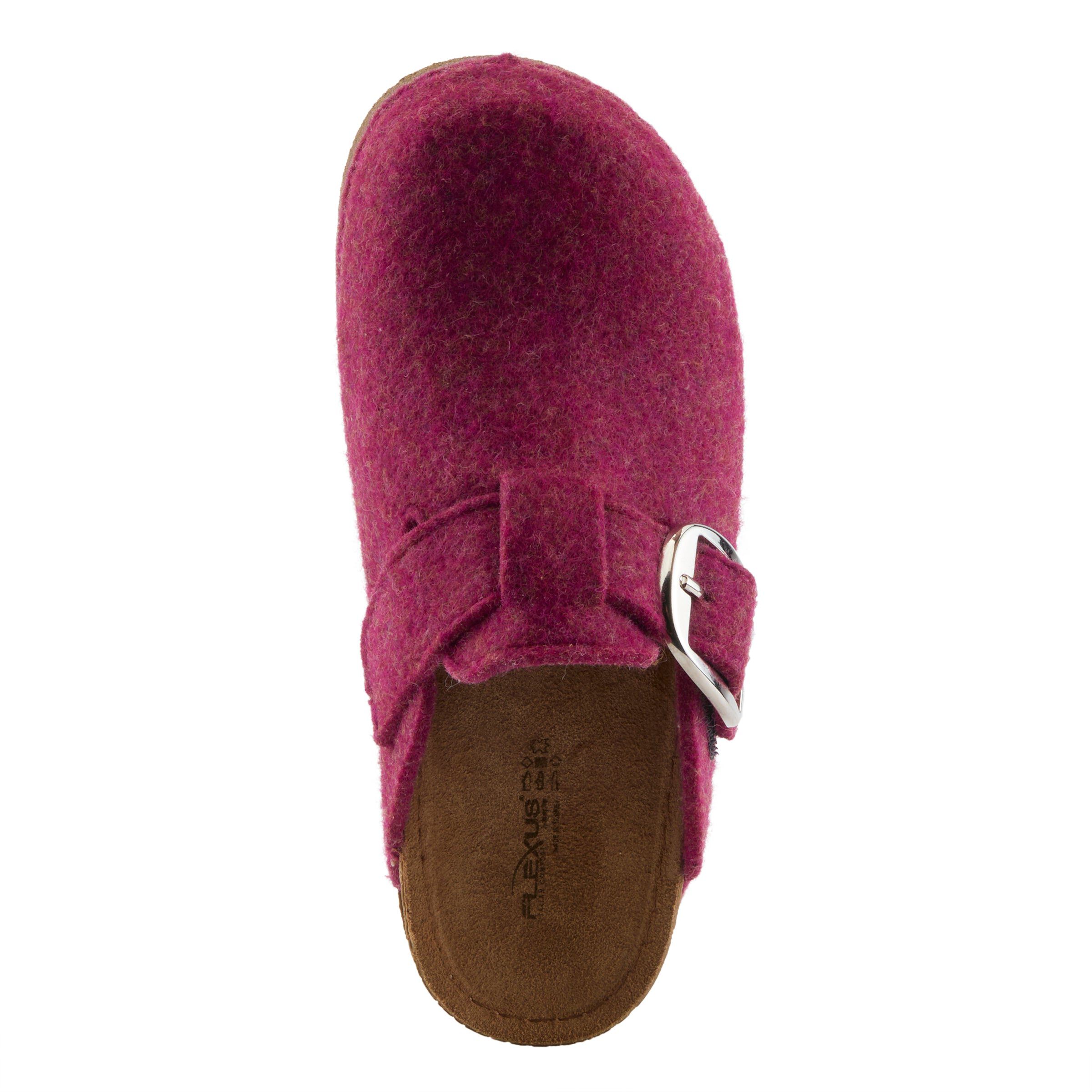 Cloggiller Open Back Clog, BORDEAUX, alternate image number 3