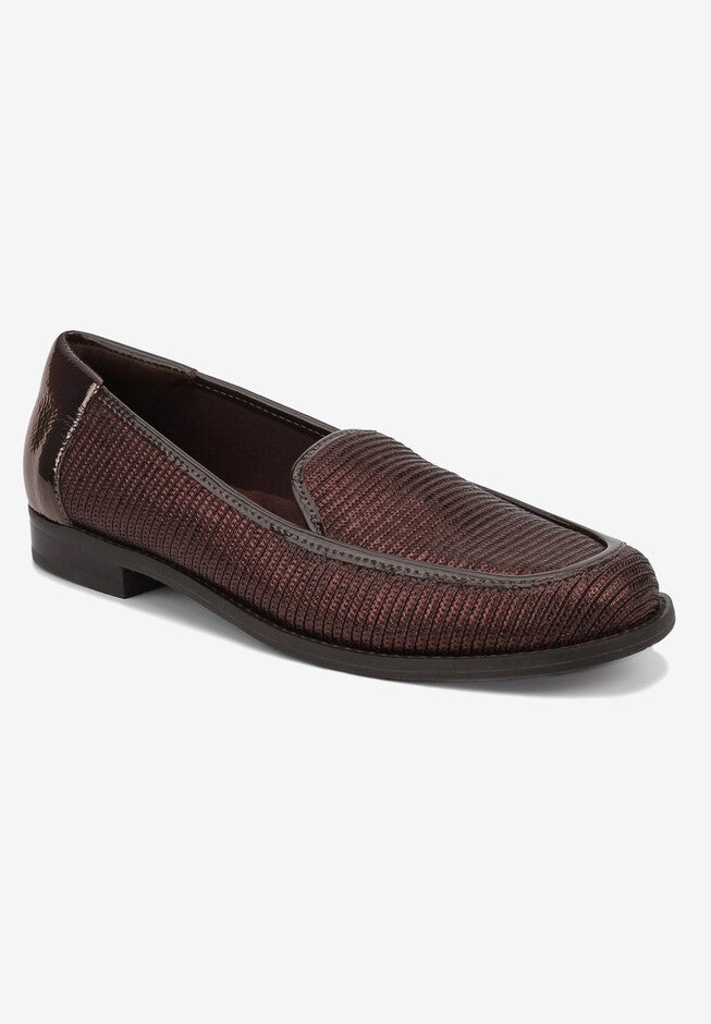 Willa Slip On Loafer, BROWN PATENT, hi-res image number 0