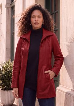 Plus Size High Quality Leather Jackets