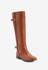 The Whitley Wide Calf Boot, COGNAC, hi-res image number null