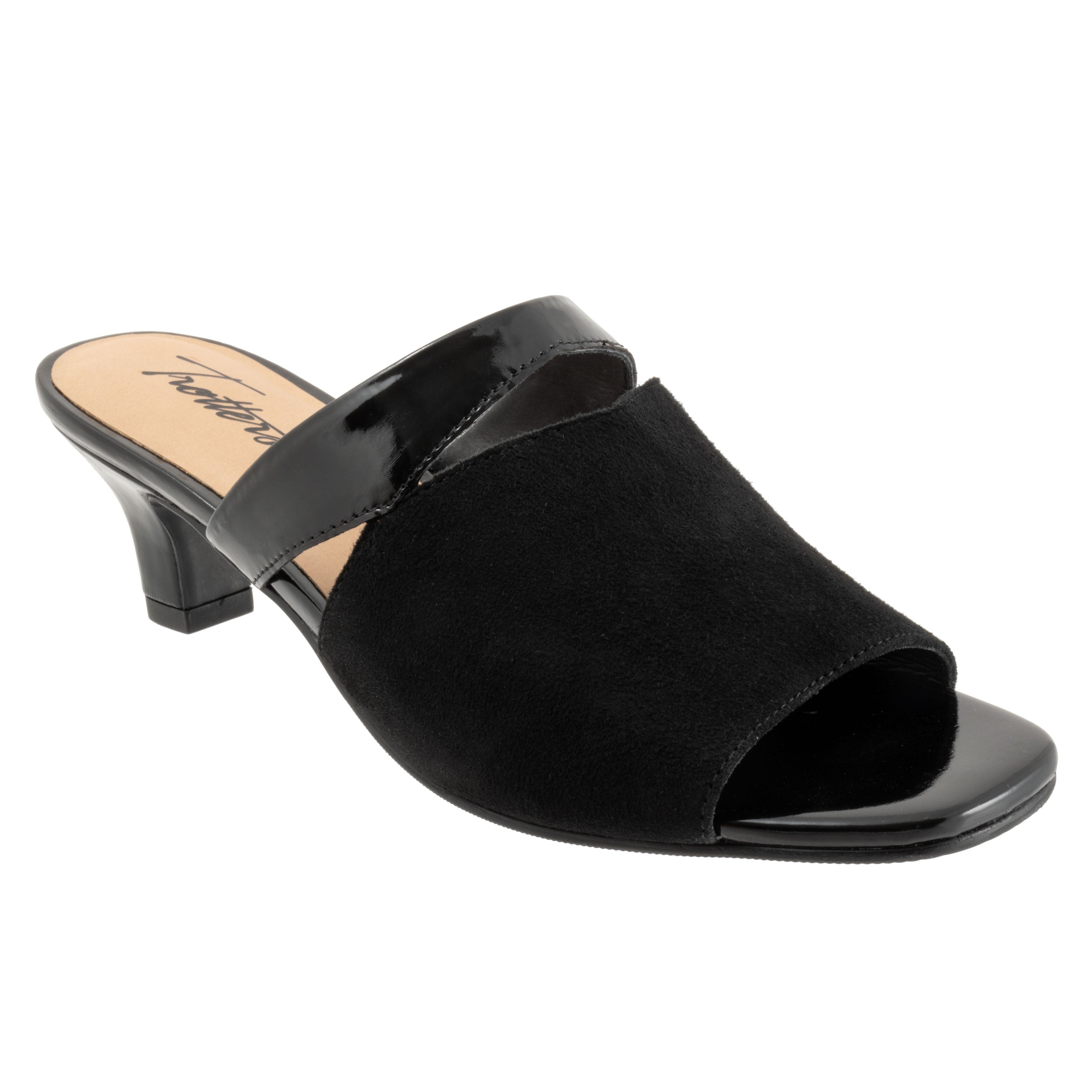 Ninette Sandal, BLACK SUEDE, hi-res image number 0