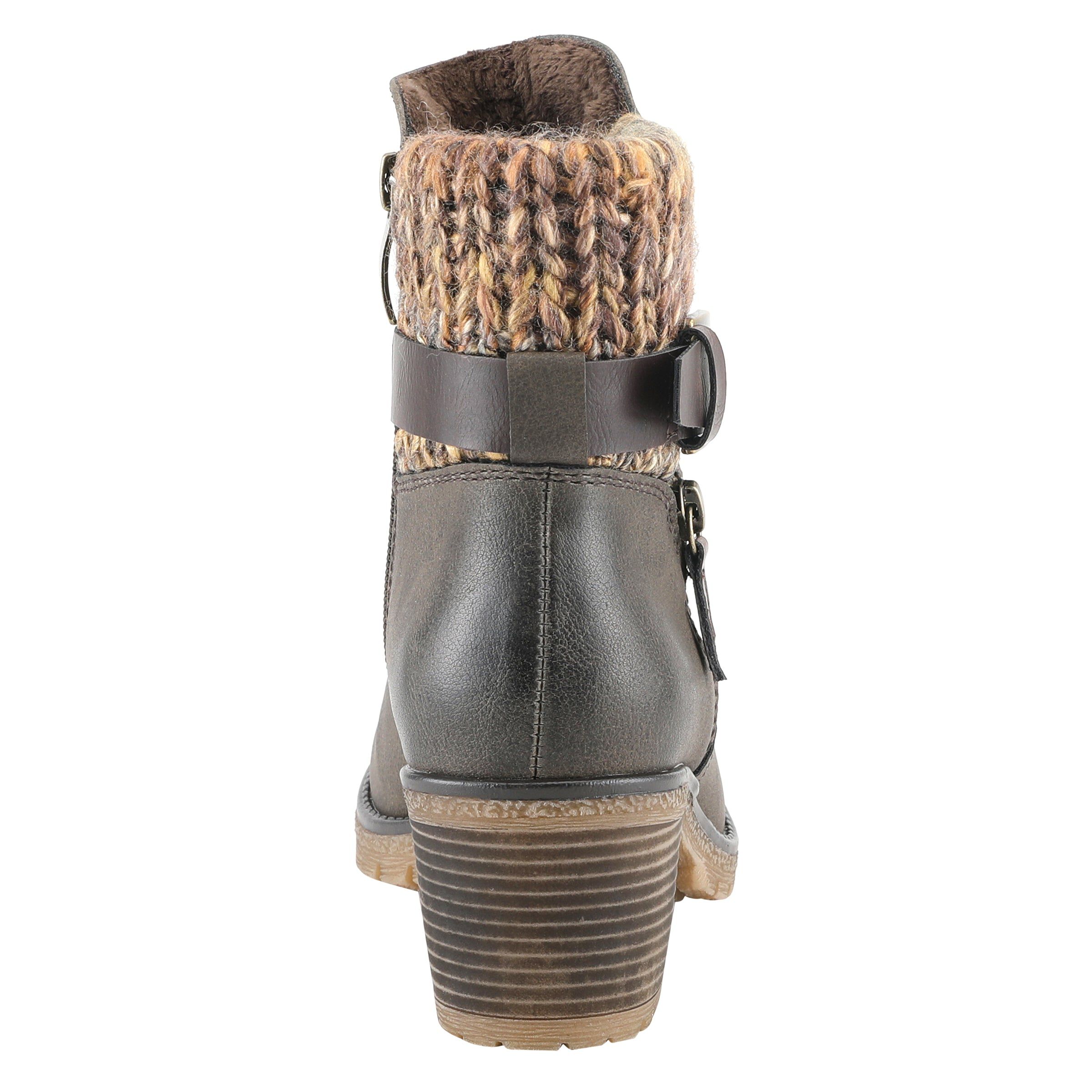 Rene Booties, OLIVE GREEN, on-hover image number 1