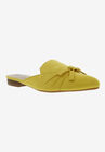 Flick Mule, YELLOW MICROSUEDE, hi-res image number null
