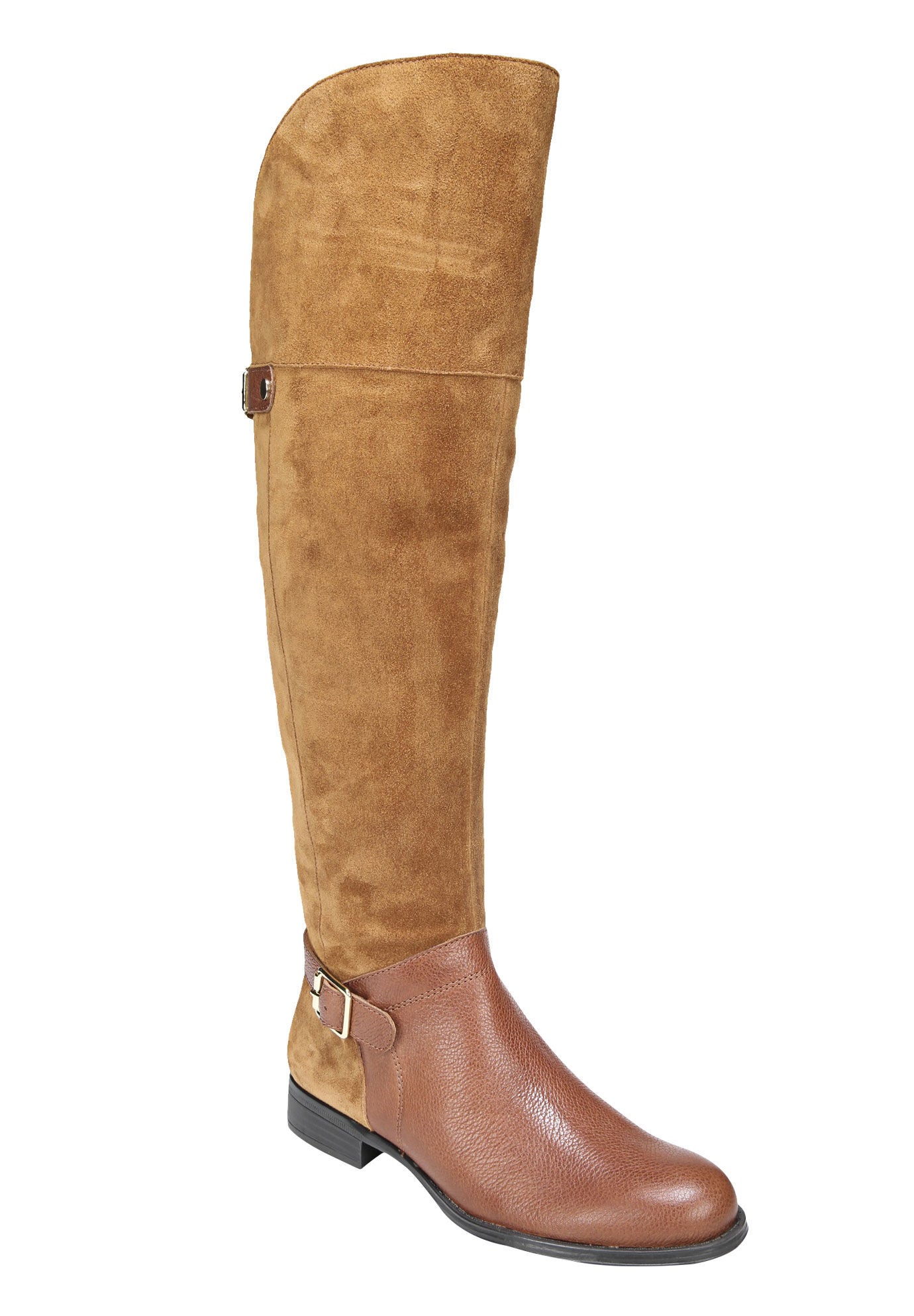 naturalizer january wide calf riding boot