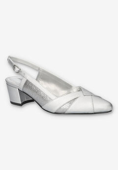 Avena Block Heel Slingback Pump