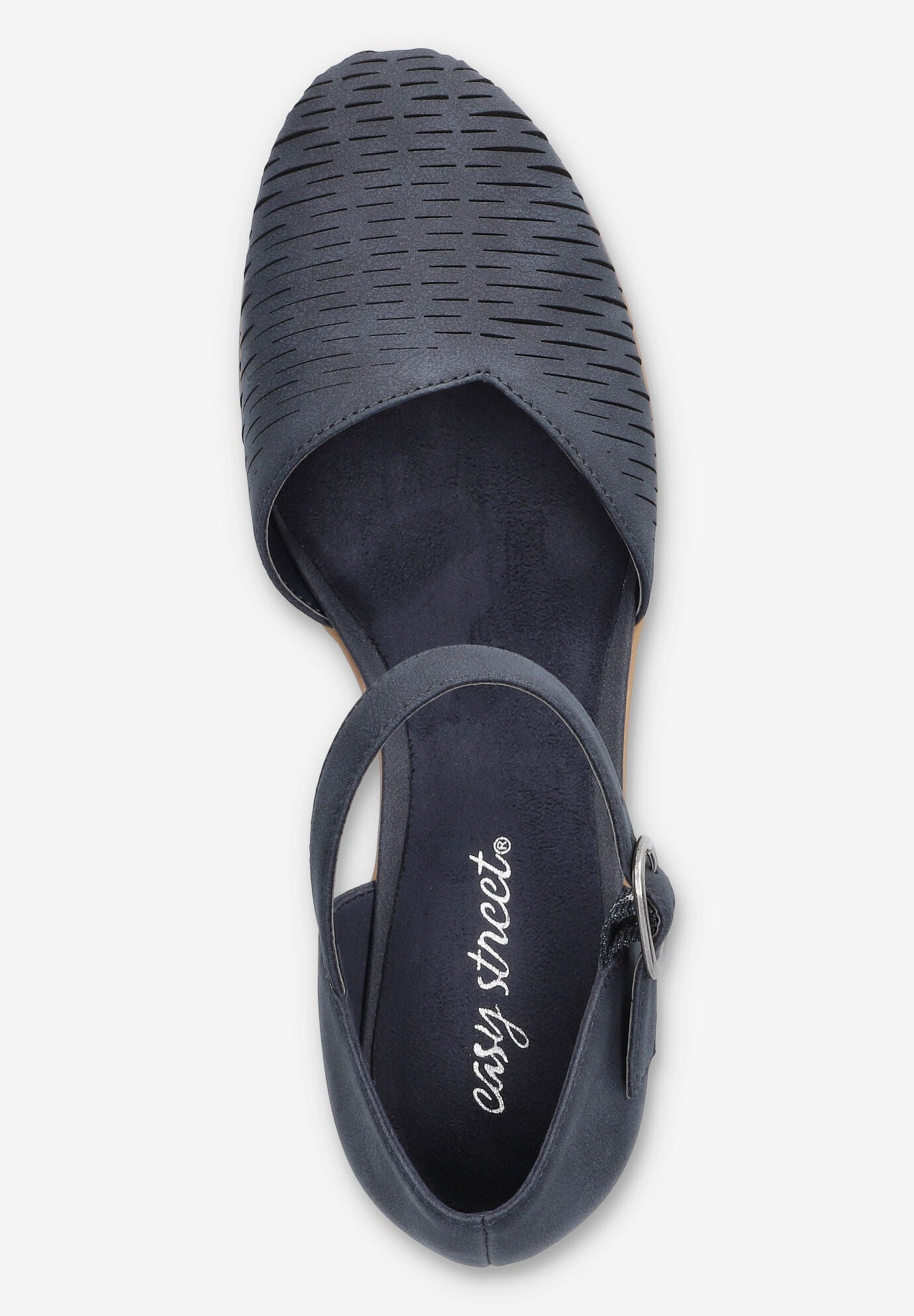 Justina Block Heel Sandal, NAVY, alternate image number 6