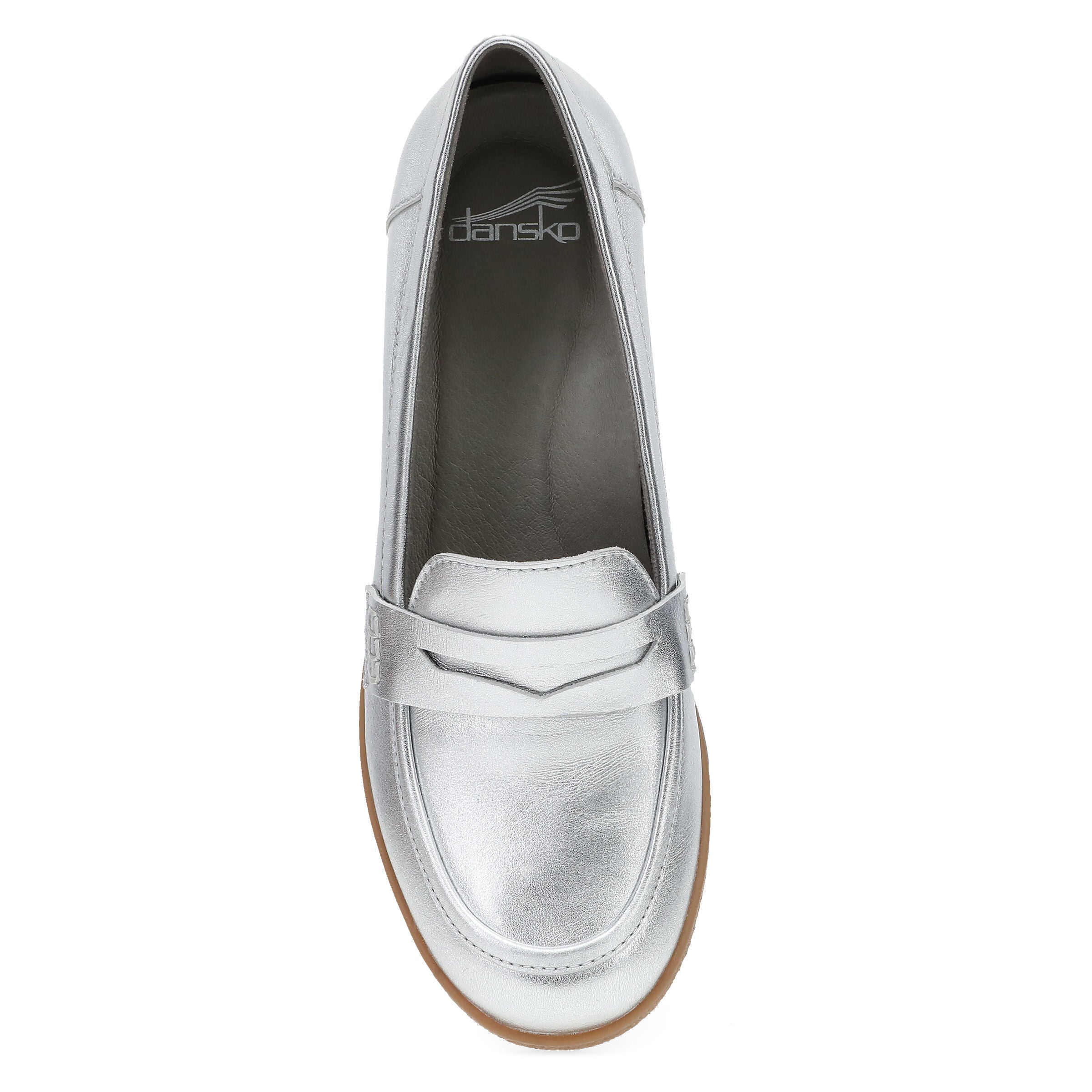 Danica Slip On Loafer, SILVER, alternate image number 5
