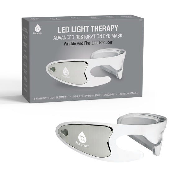 LED Light Therapy Eye Device, WHITE, hi-res image number 0