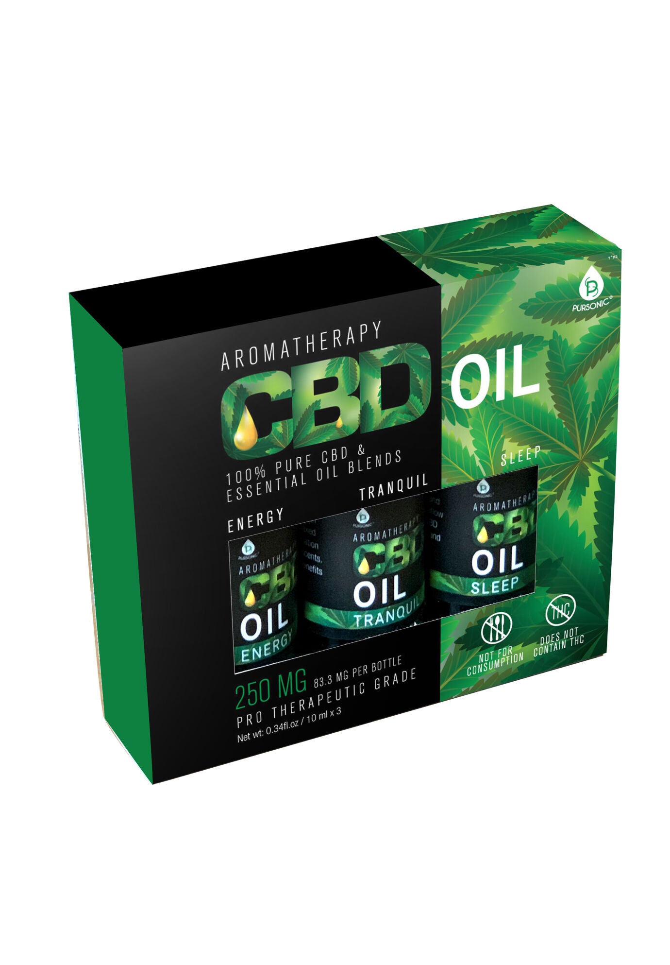 Pure Therapeautic Grade Cbd Essential Oil Blends, O, hi-res image number 0