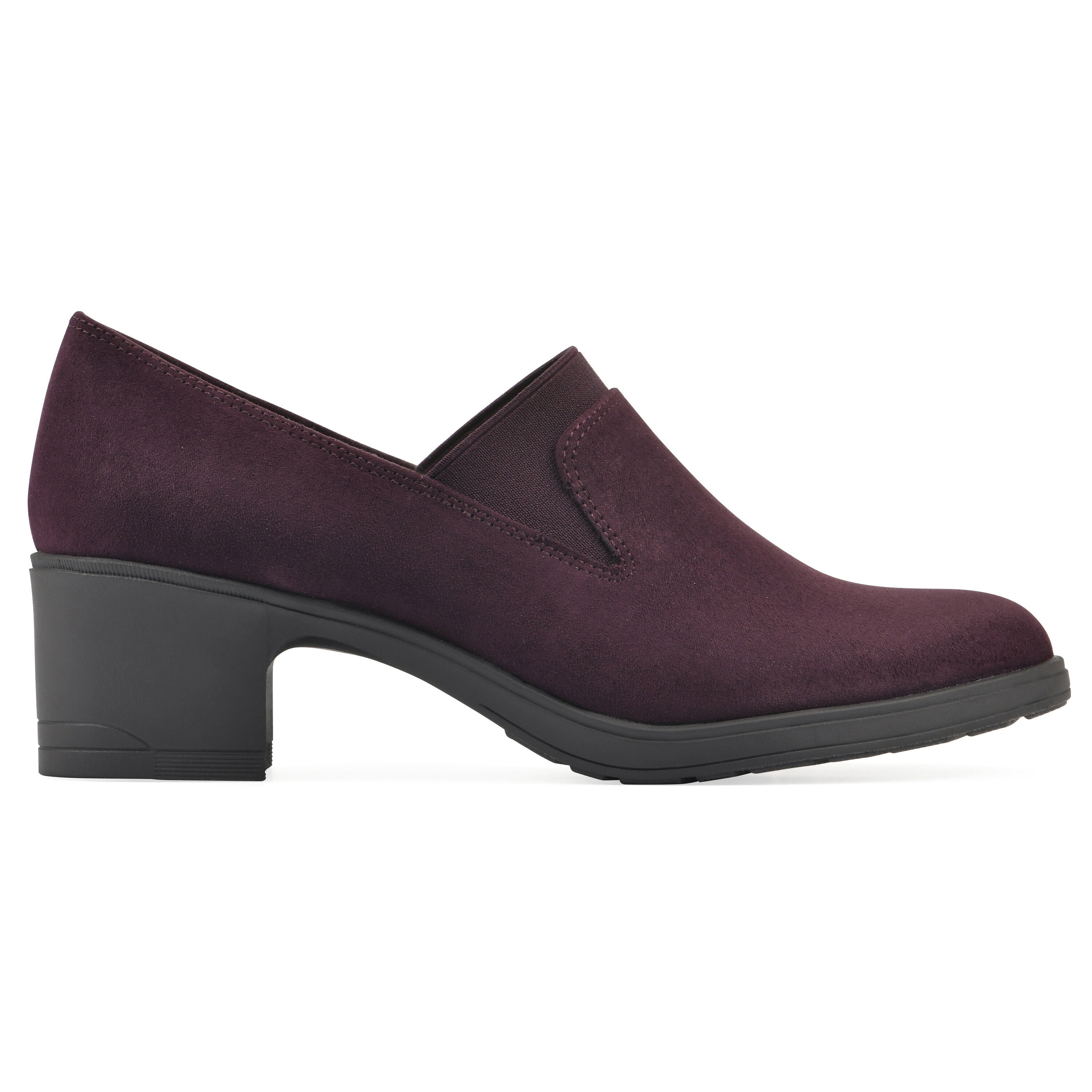 Hunton Shootie, BURGUNDY SUEDETTE, alternate image number 2