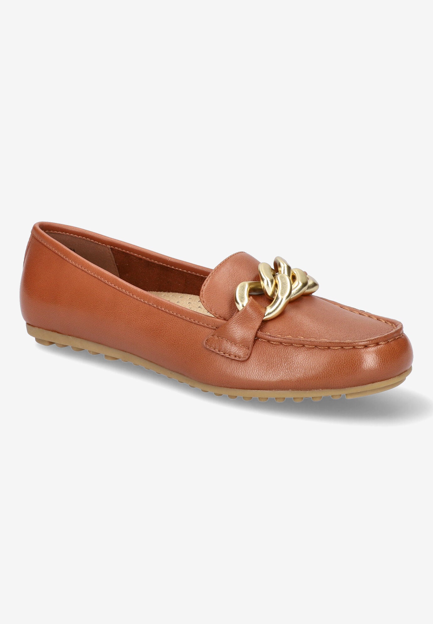 Cullen Flats, DARK TAN LEATHER, hi-res image number 0
