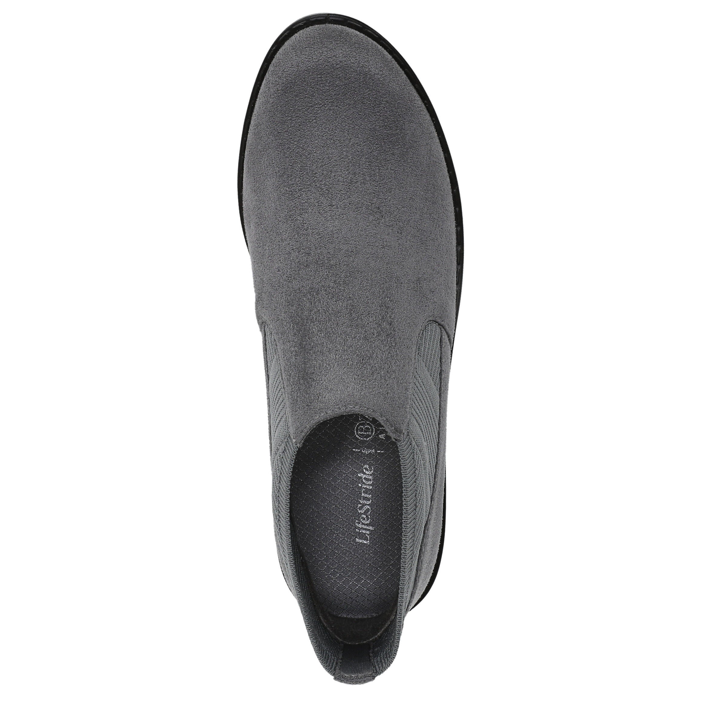 Outlook Knit Ankle Boot, SMOKE GREY, alternate image number 6