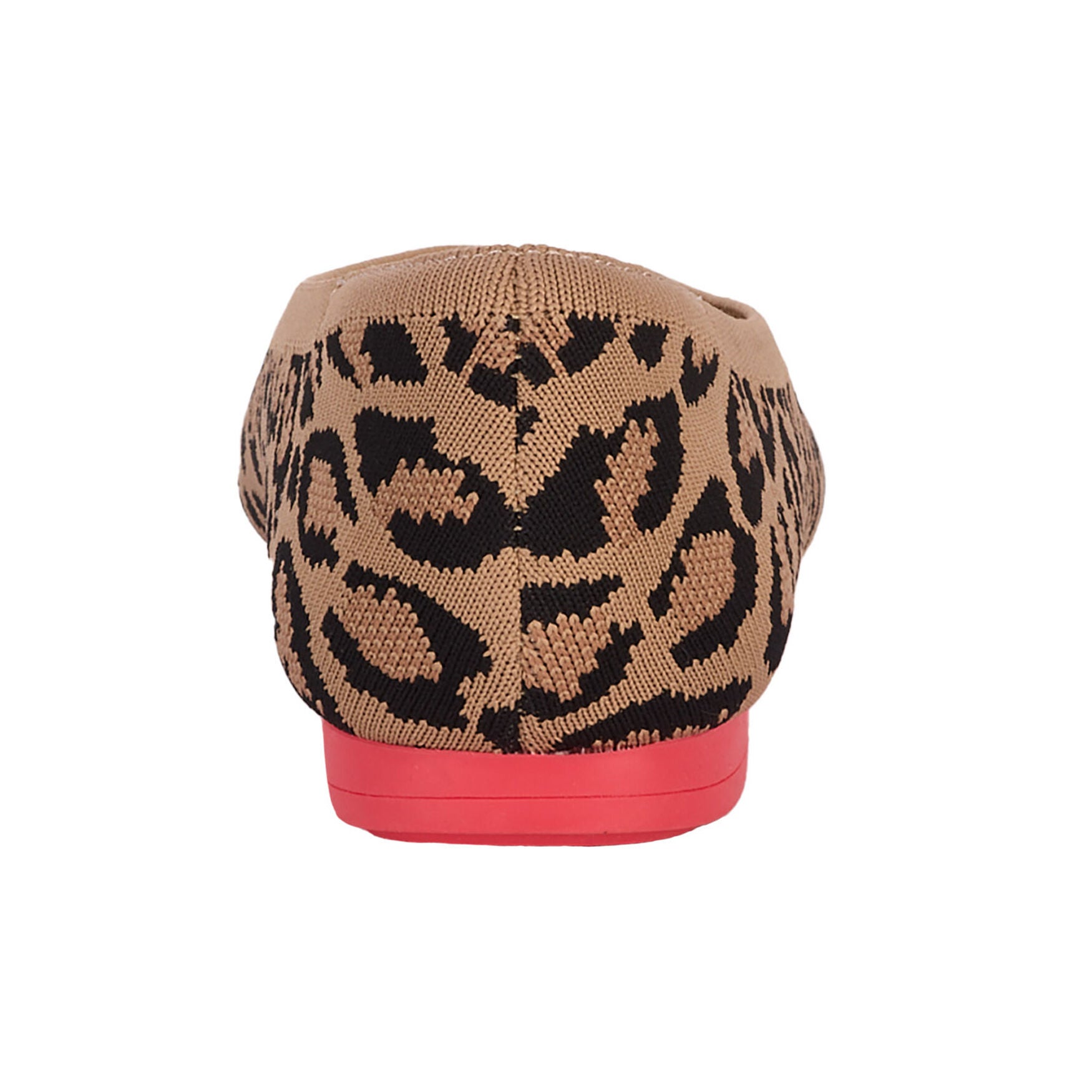Niki Stretch Knit Flat, LEOPARD PRINT KNIT, on-hover image number 1