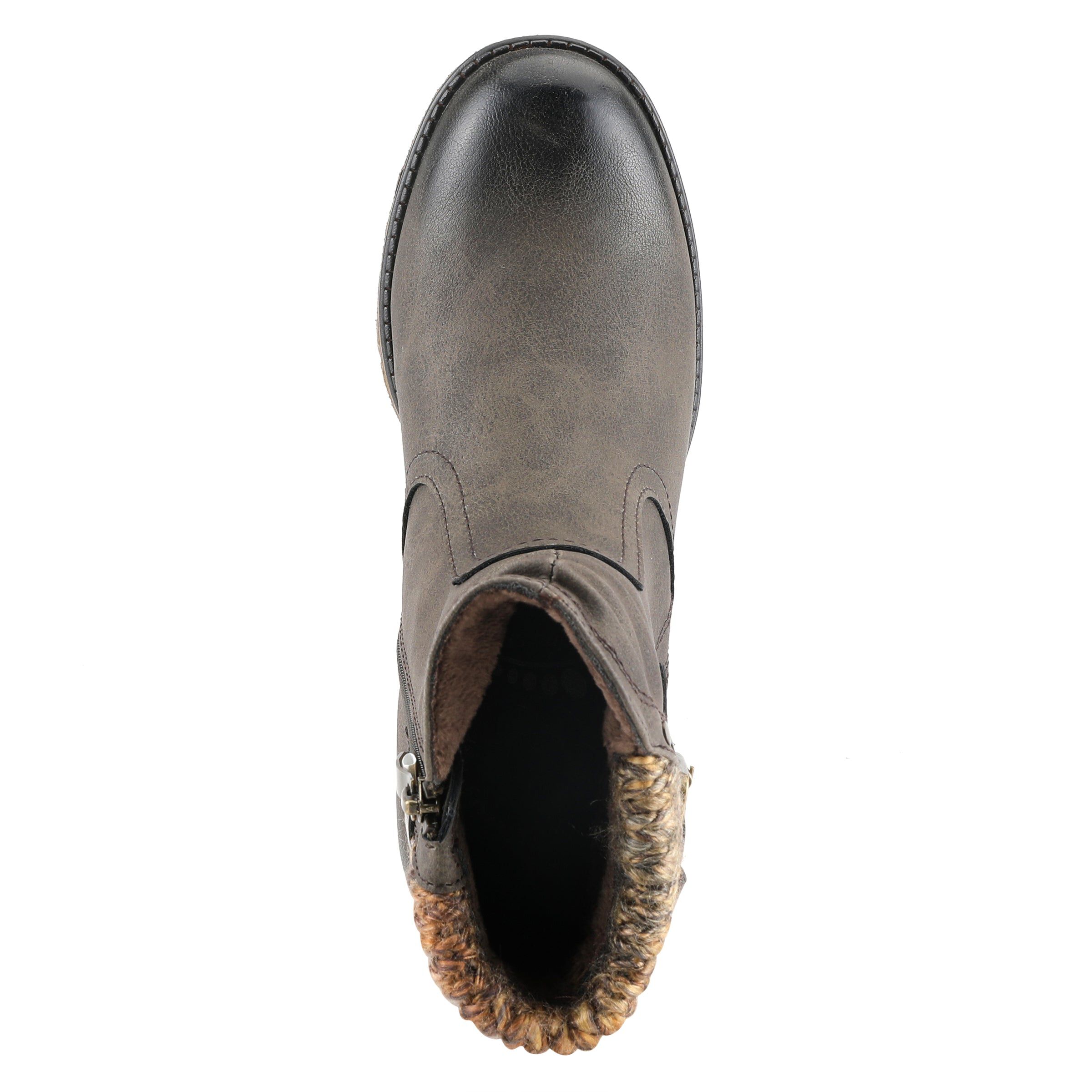 Rene Booties, OLIVE GREEN, alternate image number 3