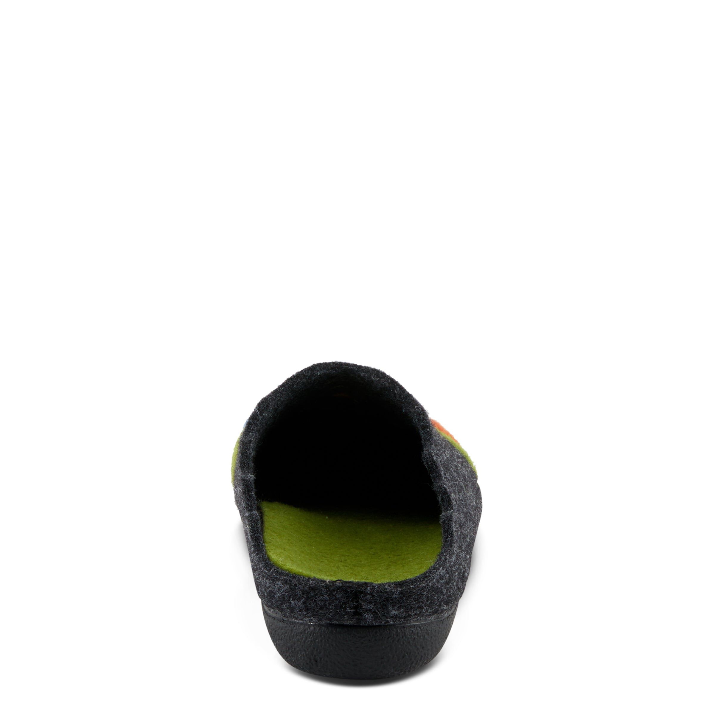 Cuttlecat Slippers, GREEN, on-hover image number 1