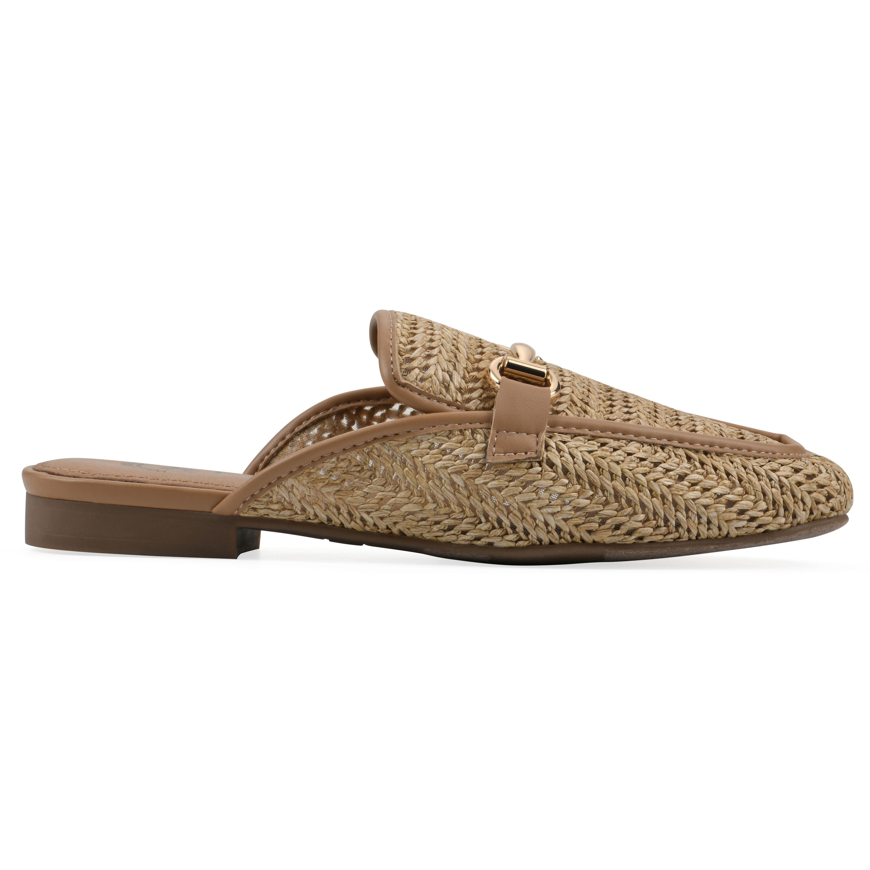 Bobbin Slip On Mule, DARK NATURAL SMOOTH, alternate image number 2