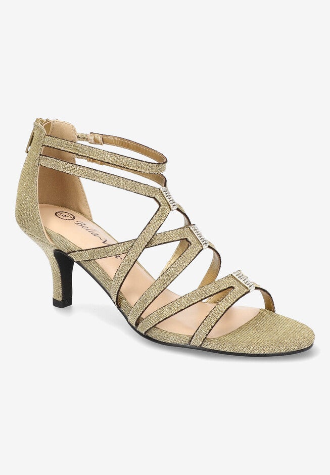 Karlette Sandals, GOLD GLITTER, hi-res image number 0