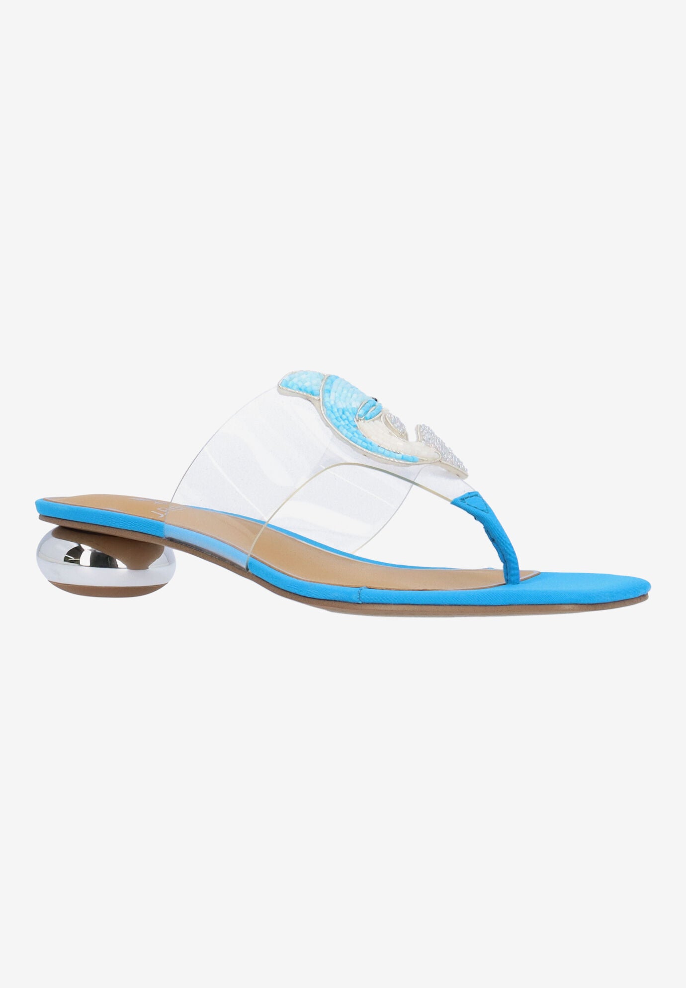 Dolphi Thong Sandal, CLEAR BLUE, hi-res image number 0