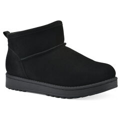 Inspo Faux Fur Leather Bootie