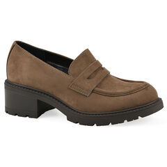 Brigetty Heeled Penny Loafer