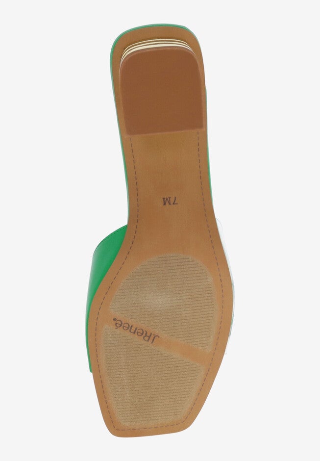 Torti Slip-On Sandal, CLEAR GREEN, alternate image number 7