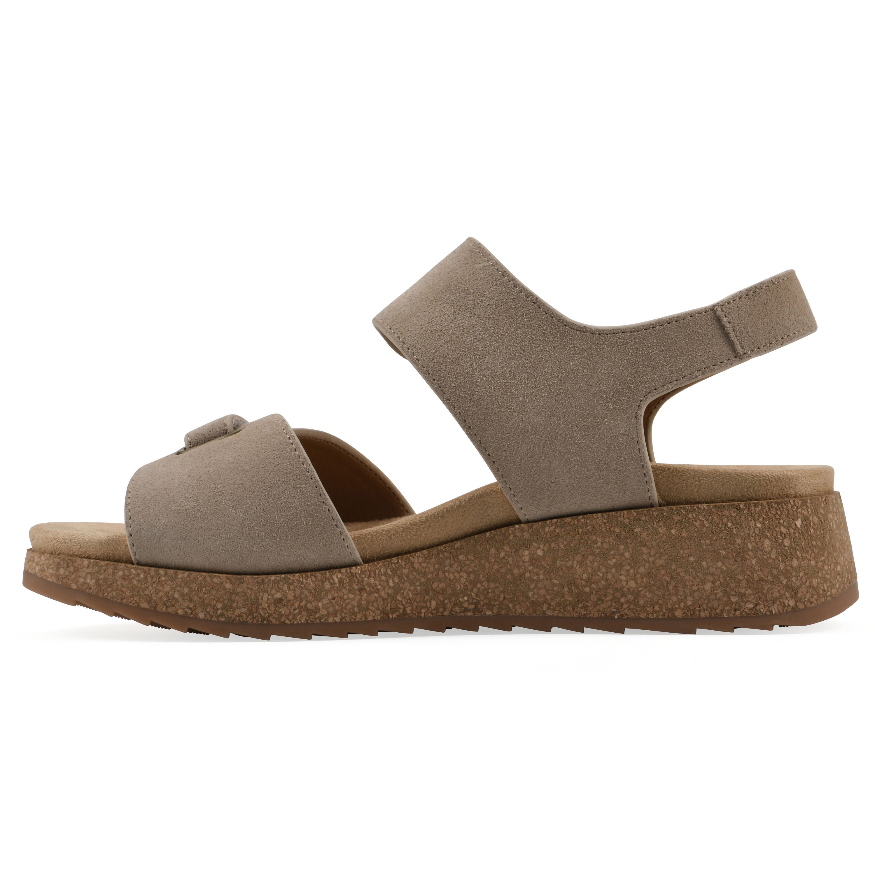 Gelato Wedge Sandal, SANDALWOOD SUEDE, alternate image number 3