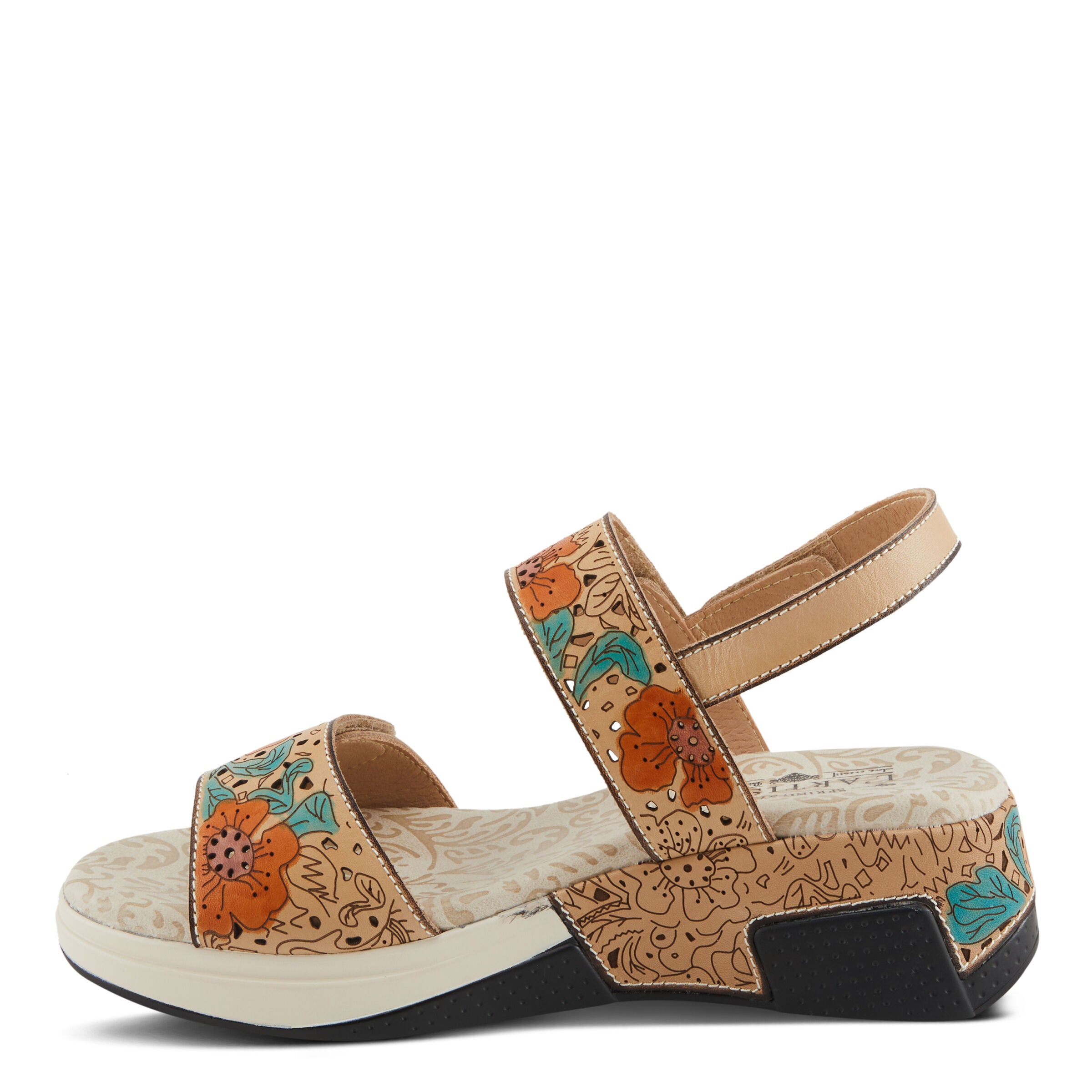 Caitlina Sandal, BEIGE MULTI, alternate image number 2