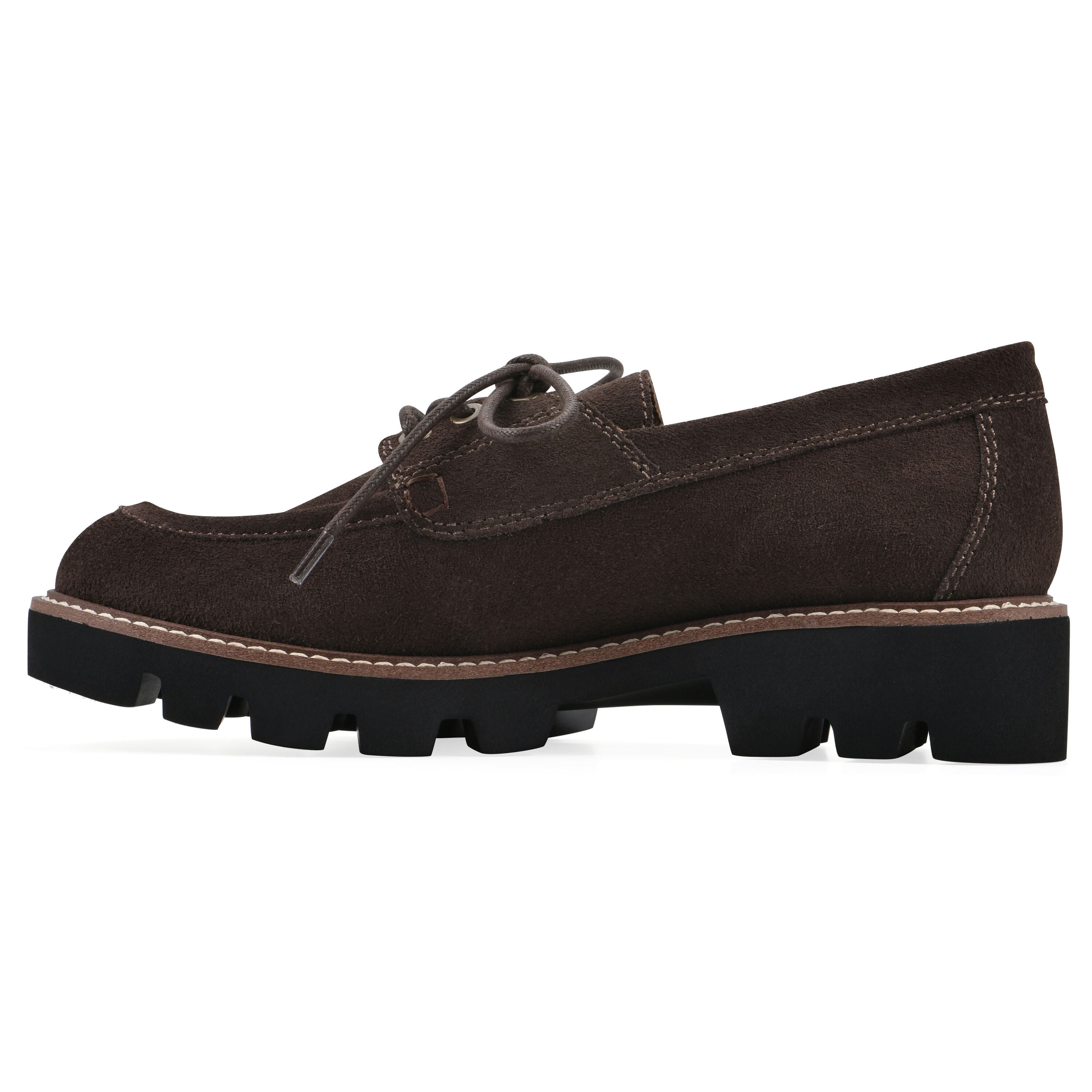 Gino Lug Sole Loafer, COCO BROWN SUEDE, alternate image number 3