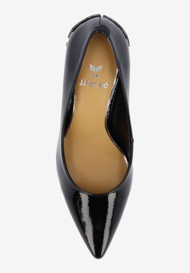 Tacy Slip On Pump, BLACK, alternate image number 2