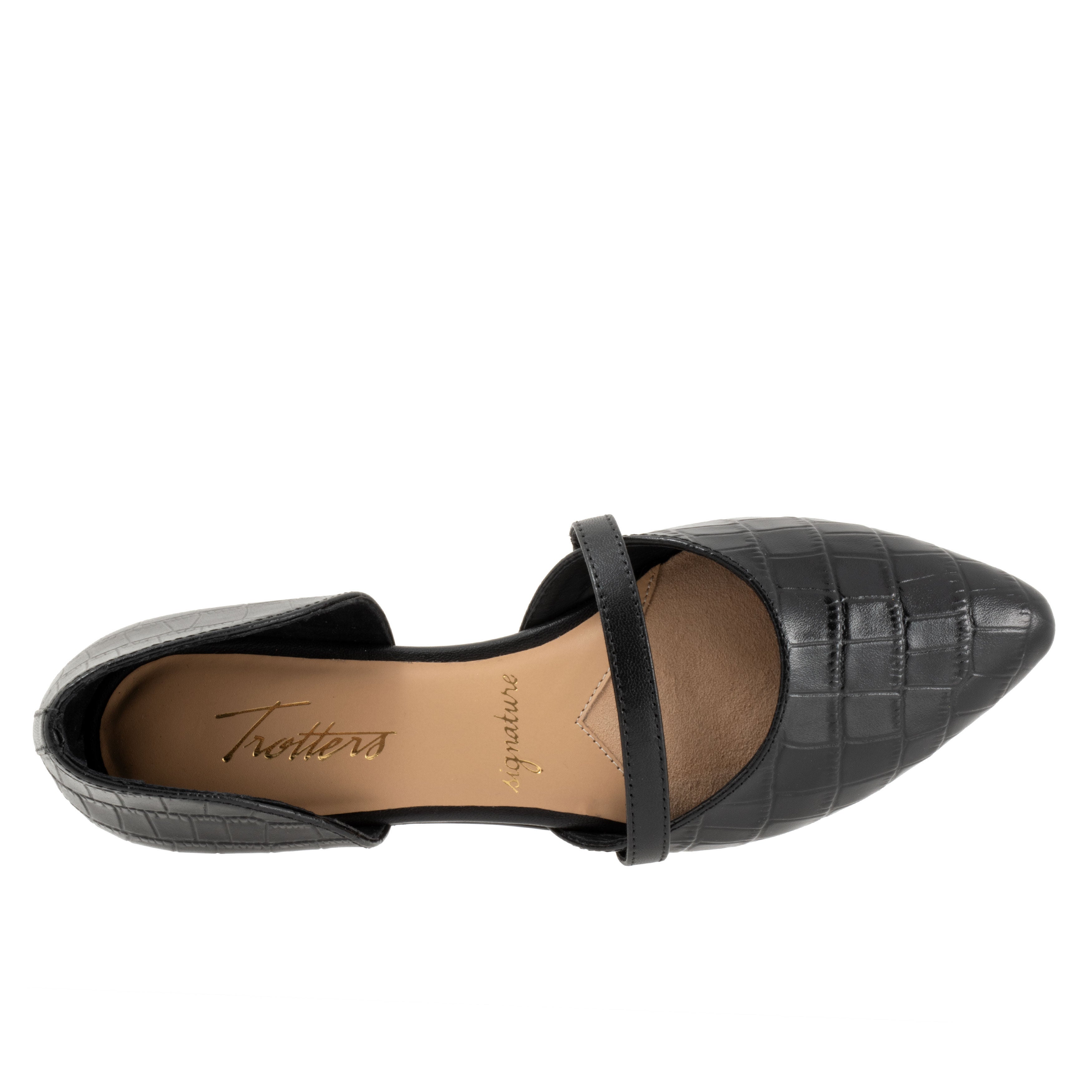 Emory Flat, BLACK CROCO, alternate image number 3