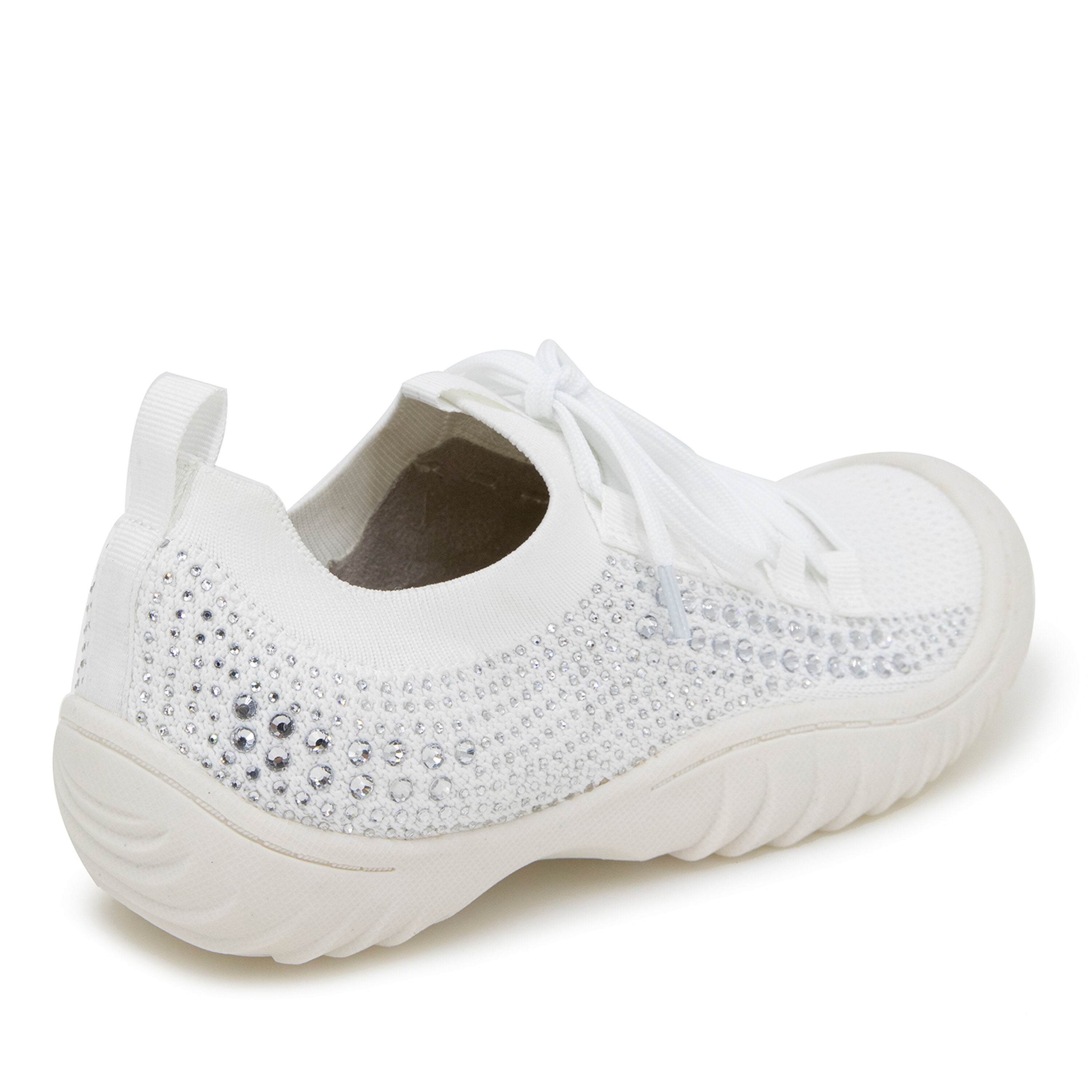 Brittney Slip-On Lace Up Sneaker, WHITE JEWEL, on-hover image number 1