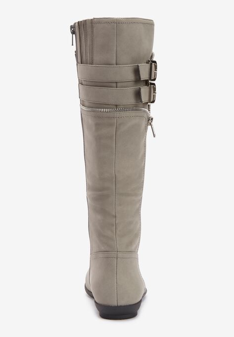 The Pasha Wide-Calf Boot , , on-hover image number null