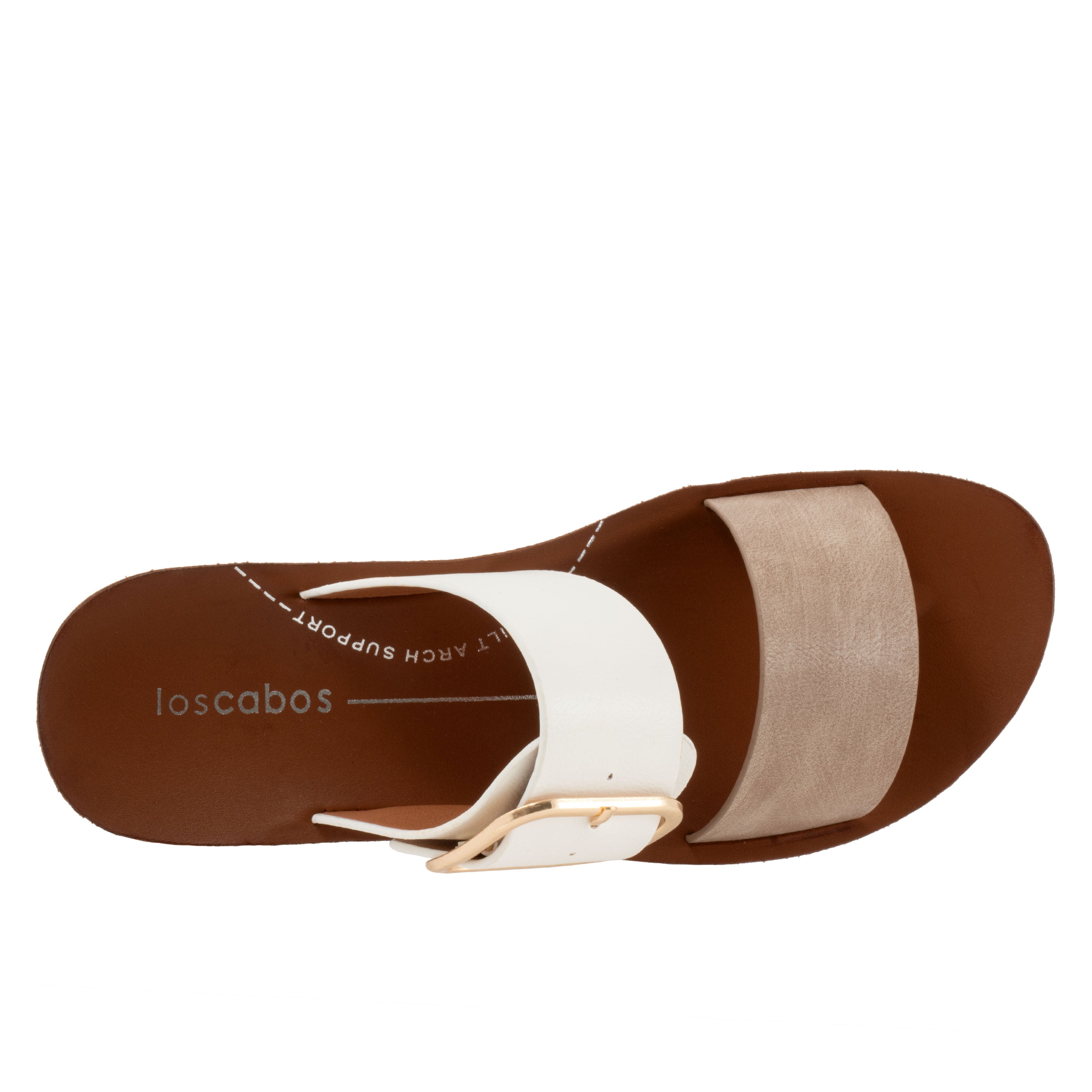Doti Sandal, TAUPE WHITE, alternate image number 3