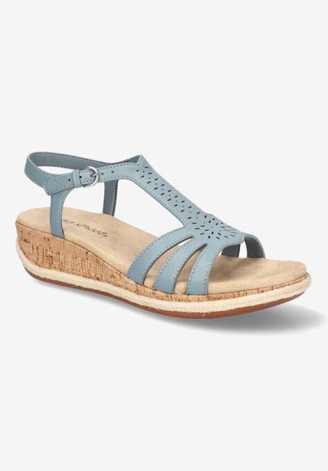 Dorinda Espadrille Wedge, BLUE, hi-res image number null