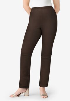 Plus Size Comfort Stretch Straight Leg Jean
