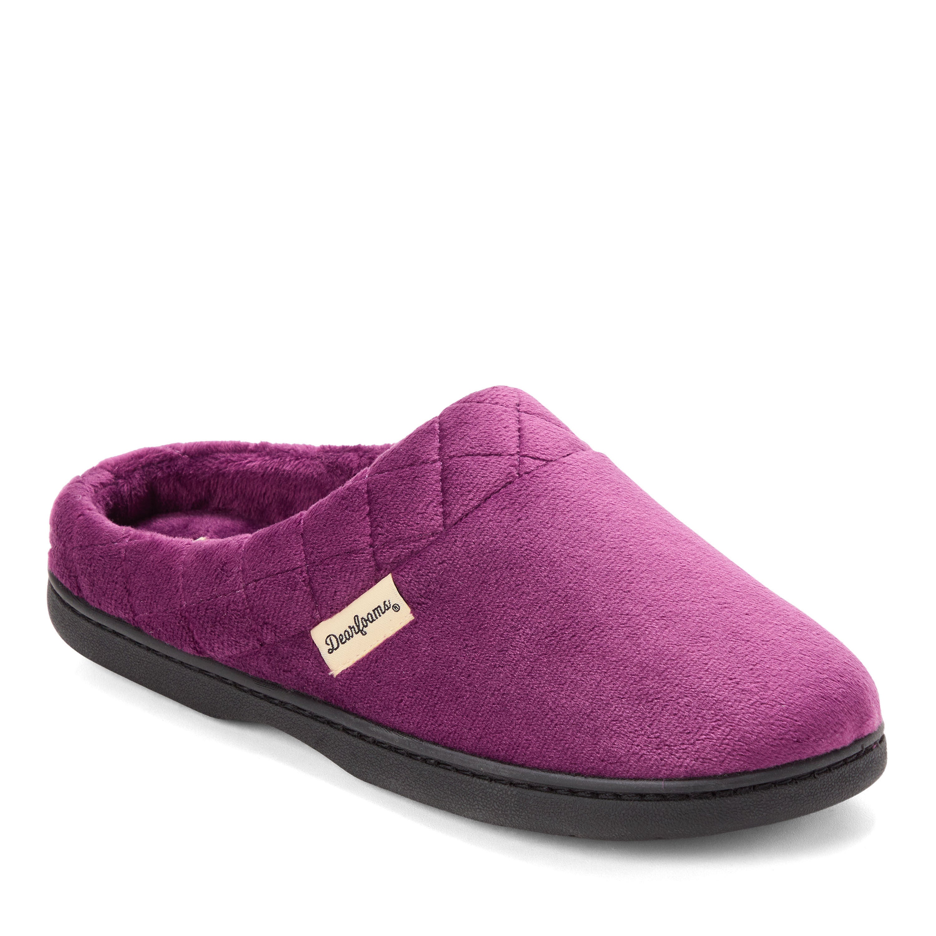Darcy Velour Clog, AUBERGINE, hi-res image number 0