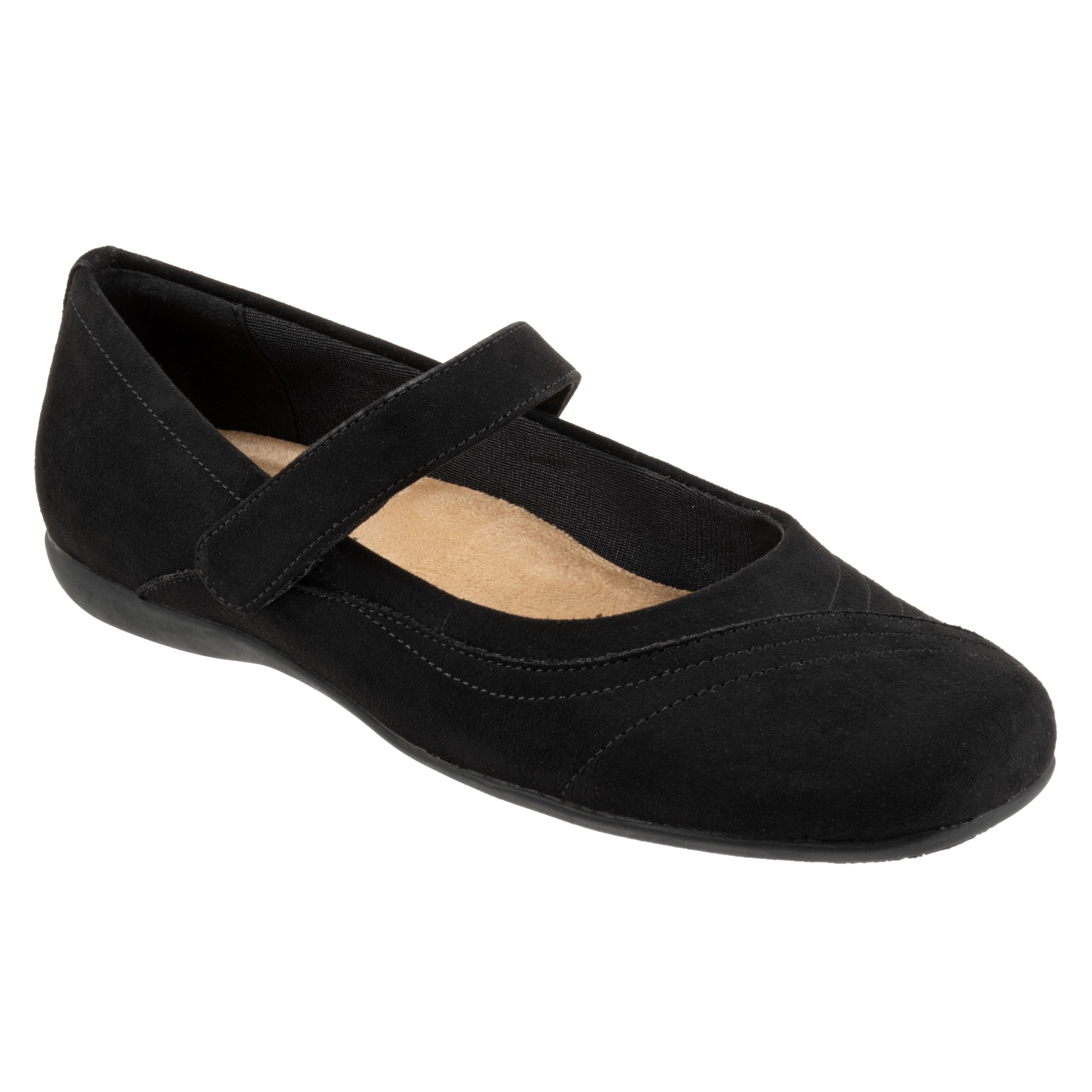 Sherese Flat, BLACK SUEDE, hi-res image number 0
