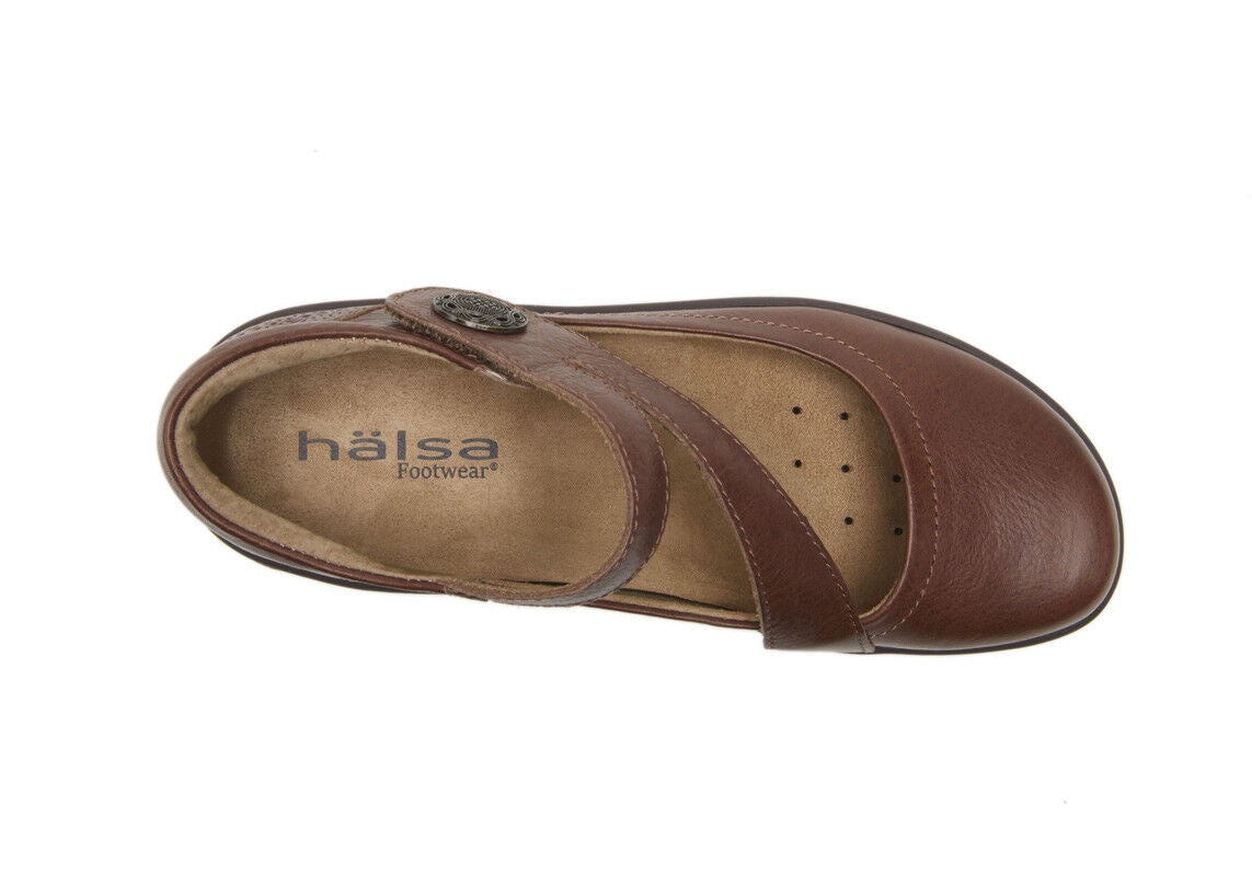Ava Slip-On Flat, BROWN, alternate image number 3