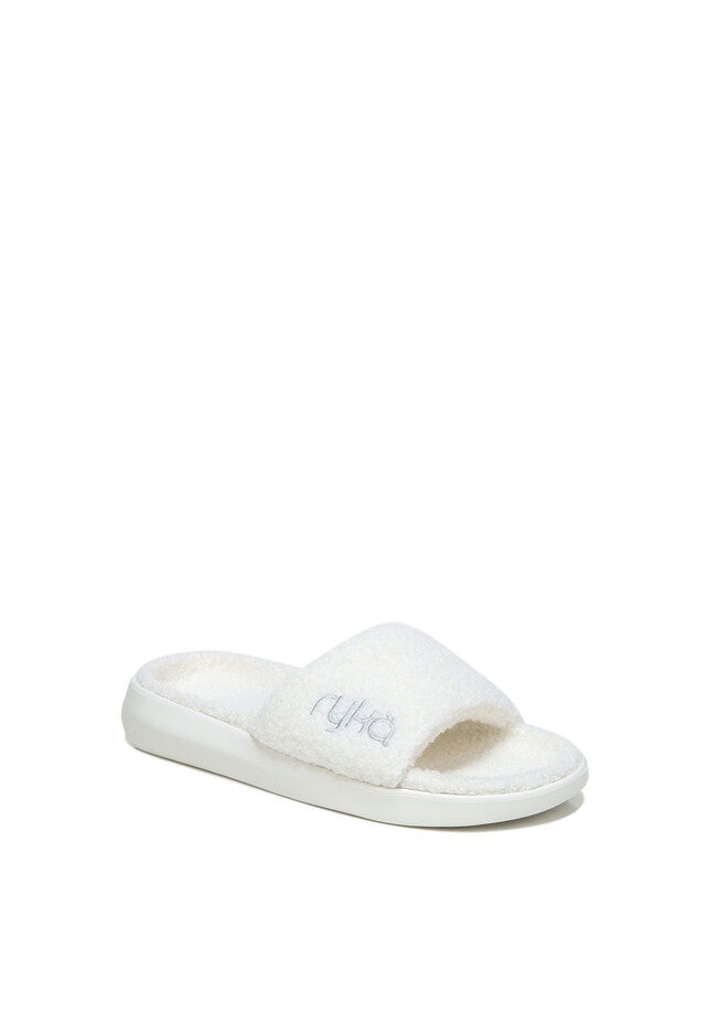 Aimi Cozy Slide Sandal, WHITE, hi-res image number 0