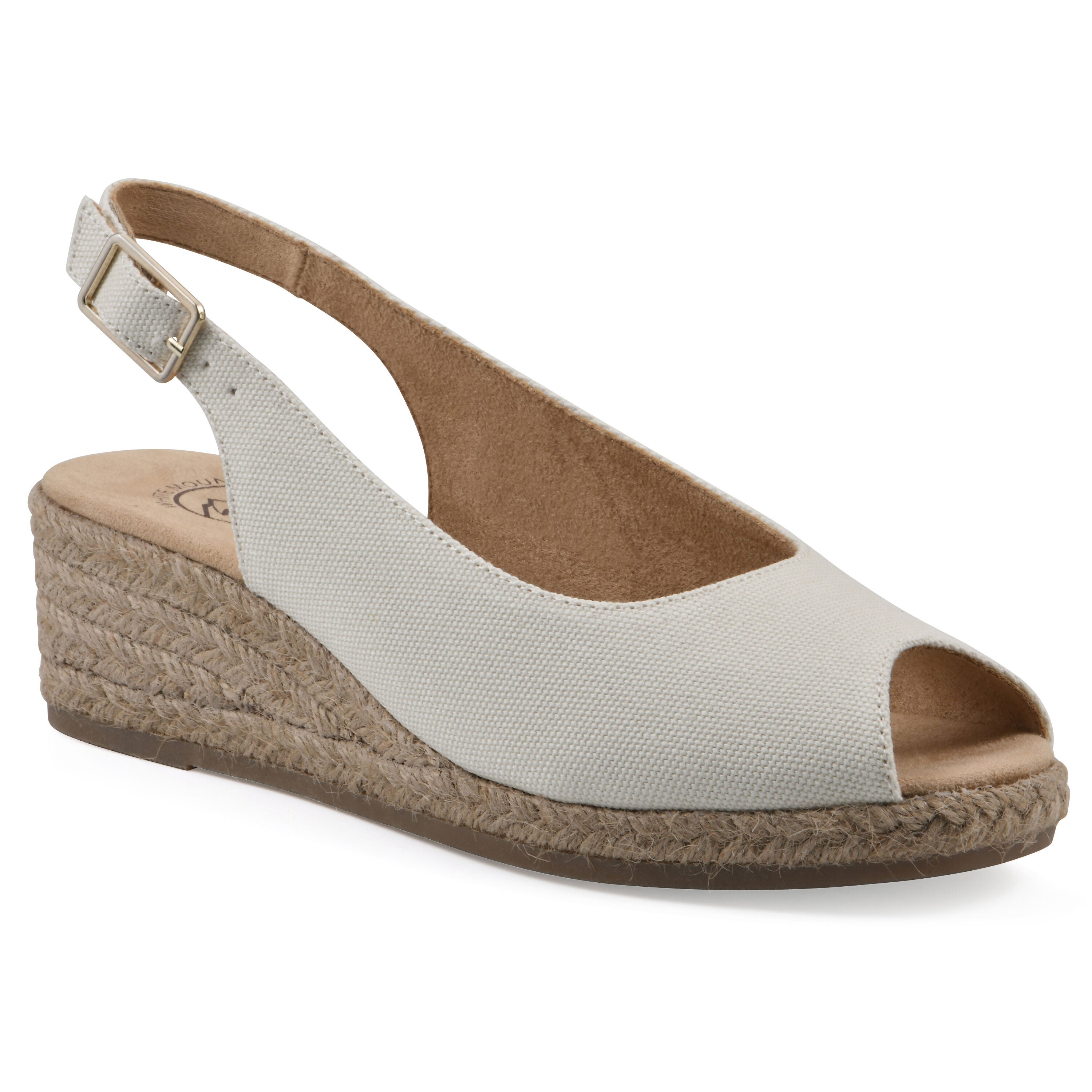 Maize Espadrille Wedge, NATURAL FABRIC, hi-res image number 0