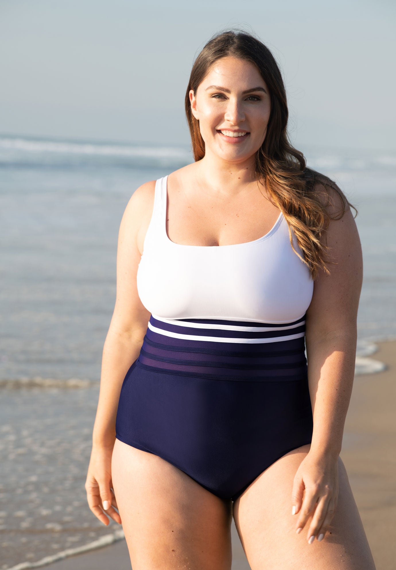Nautica plus size swimwear clearance